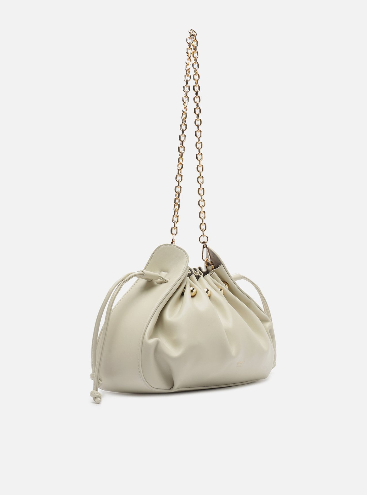 Bolsa Shoulder Branca Grande Alça Corrente — foto 5