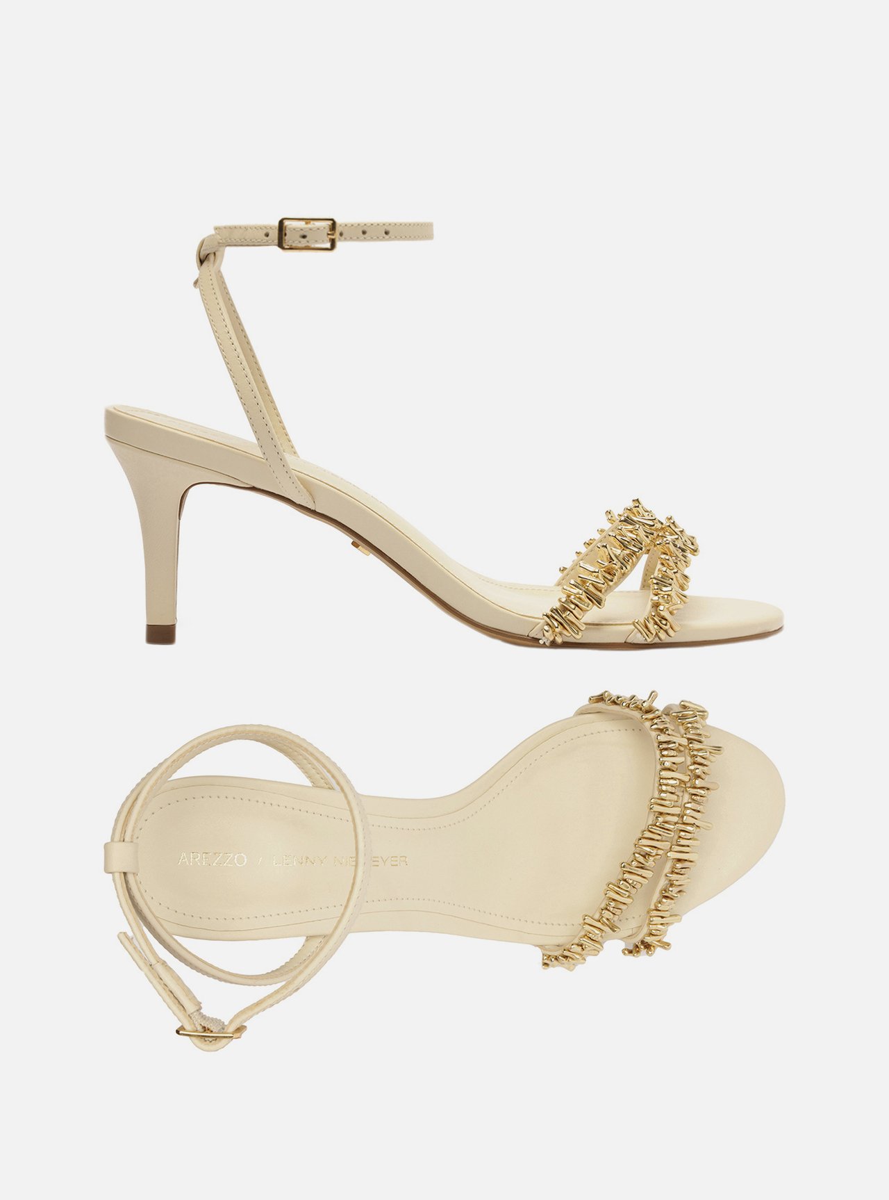 Sandália Off-White Salto Fino Lenny Niemeyer — foto 6