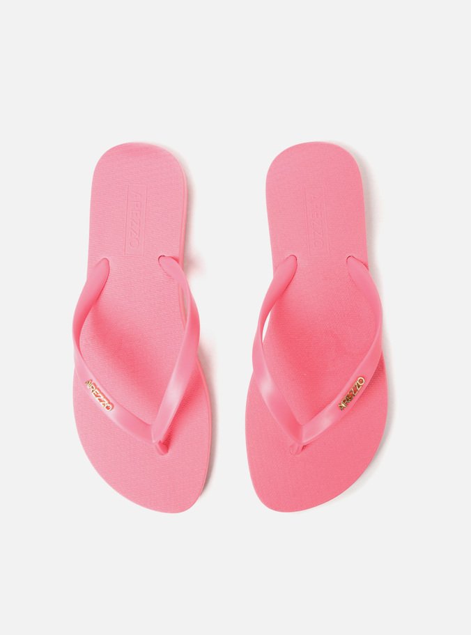 Chinelo de Dedo Rosa Baby Brizza
