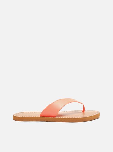Chinelo de Dedo Laranja Eze Brizza