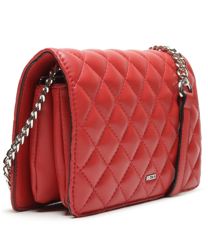 Bolsa Tiracolo Pequena Vermelha
