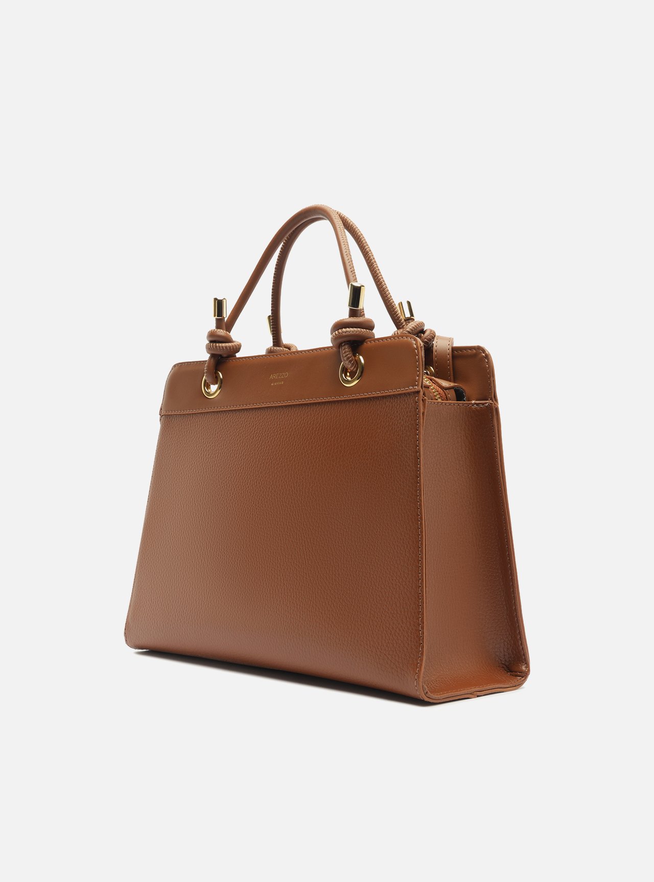 Bolsa Tote Caramelo Média Enrolados — foto 2
