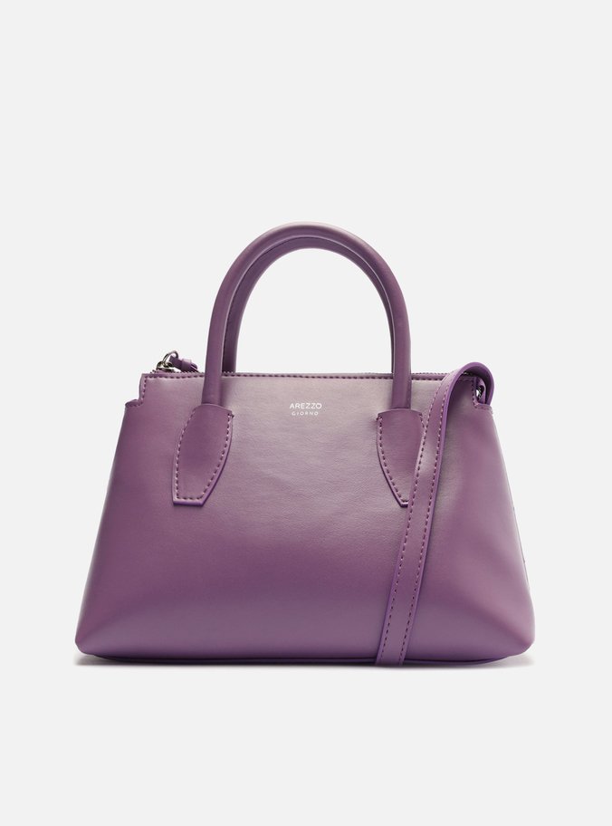 Bolsa Tote Roxa Manuela Média