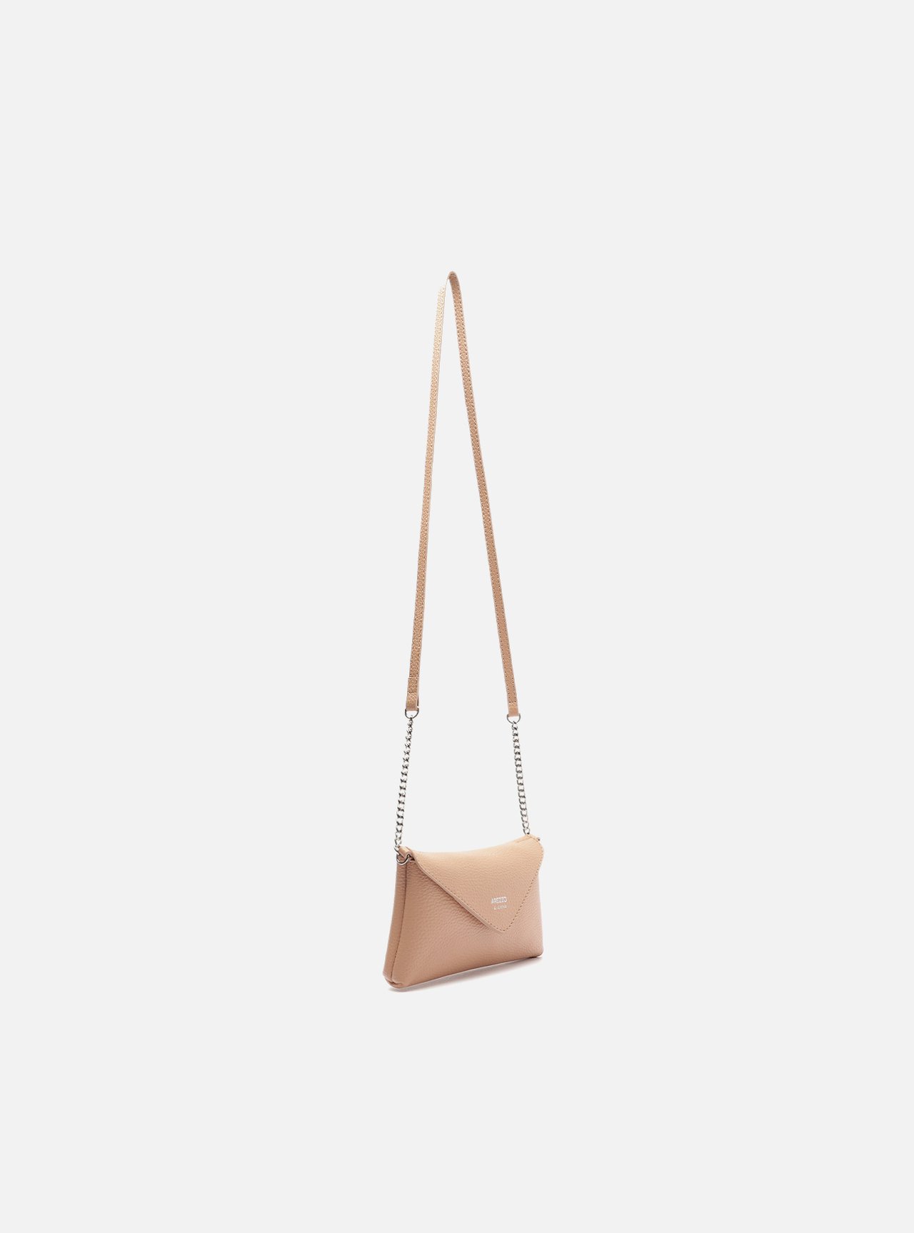 Bolsa Tiracolo Bege Giorno Pequena Envelope — foto 5