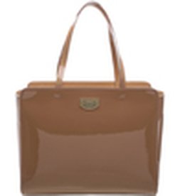 Bolsa Verniz Grande Nude Vintage | Arezzo