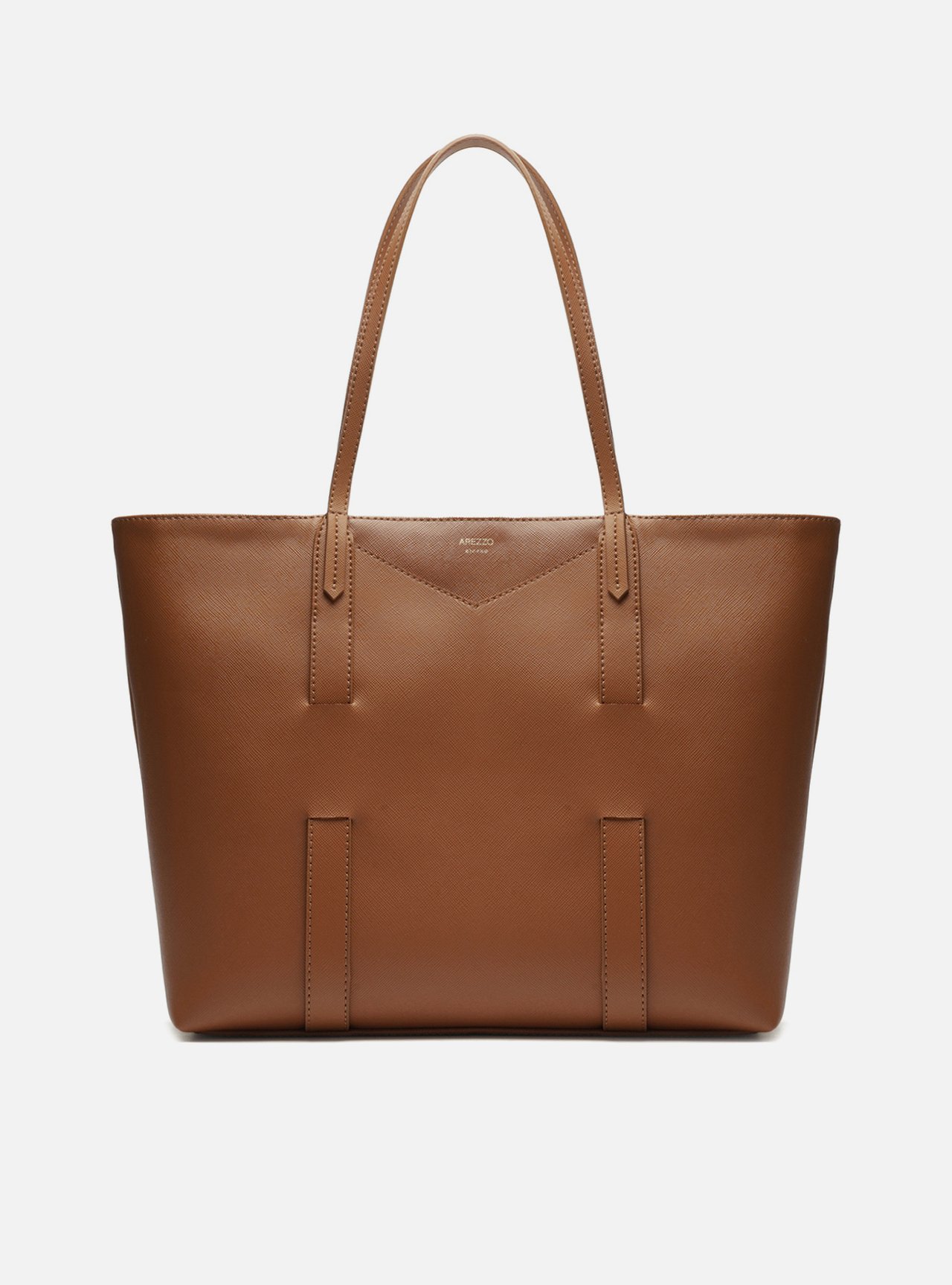 Bolsa Shopping Marrom Grande Tiras Capa — foto 1