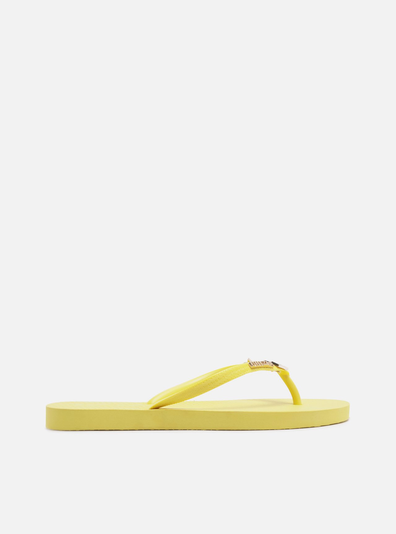 Chinelo de Dedo Amarelo Flatform Brizza — foto 3