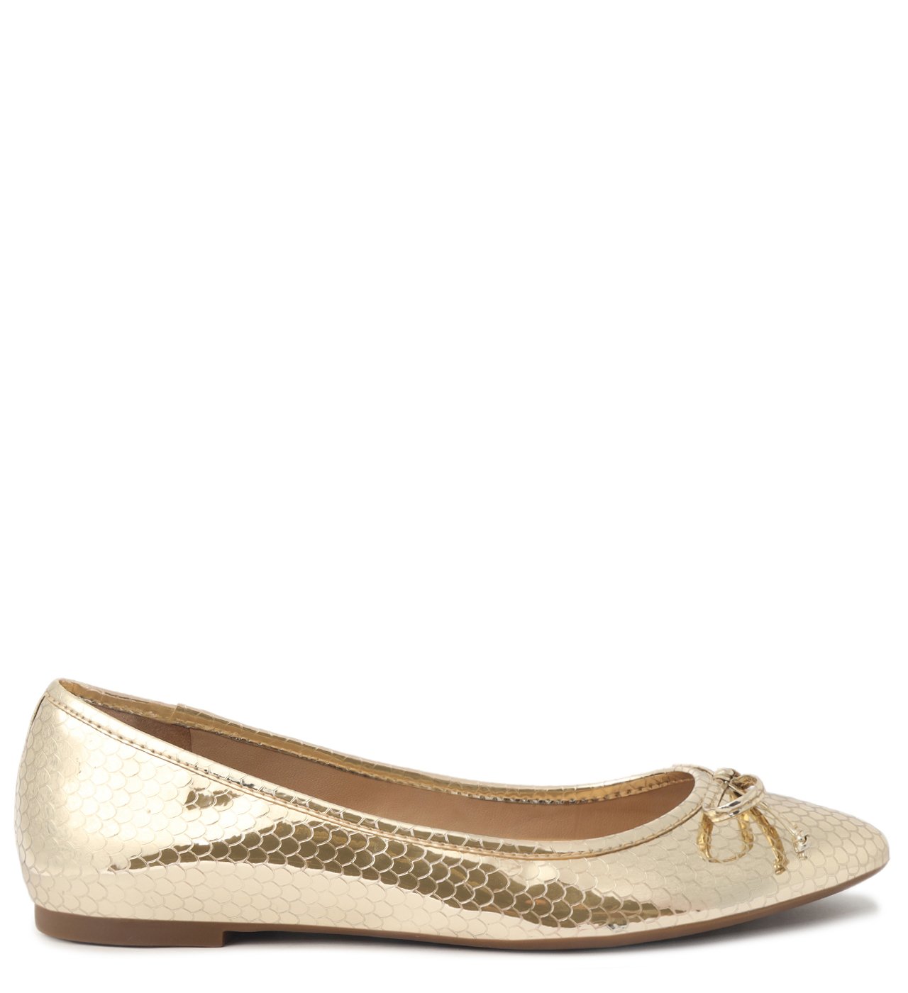 Sapatilha arezzo sales dourada