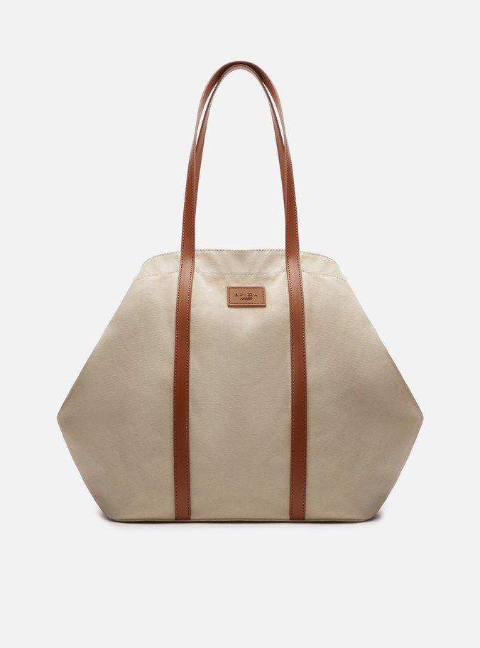 Bolsa Shopping Grande Bege Brizza