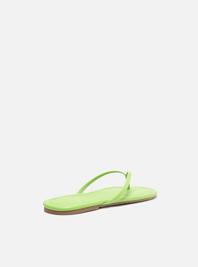 Chinelo Verde Flats