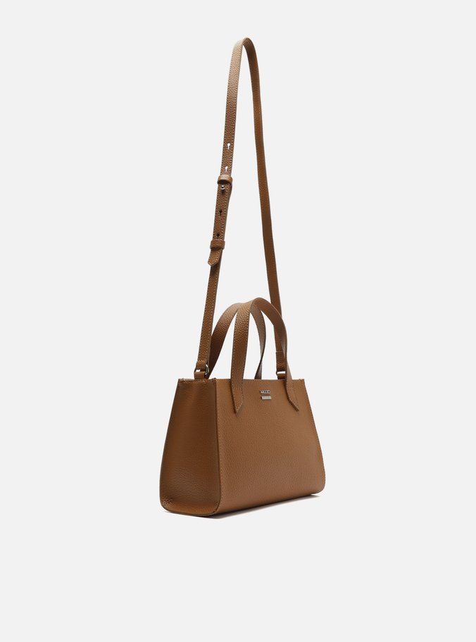 Bolsa Tote Marrom Média