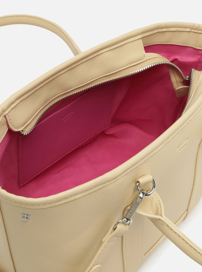 Bolsa Tote Bege Grande