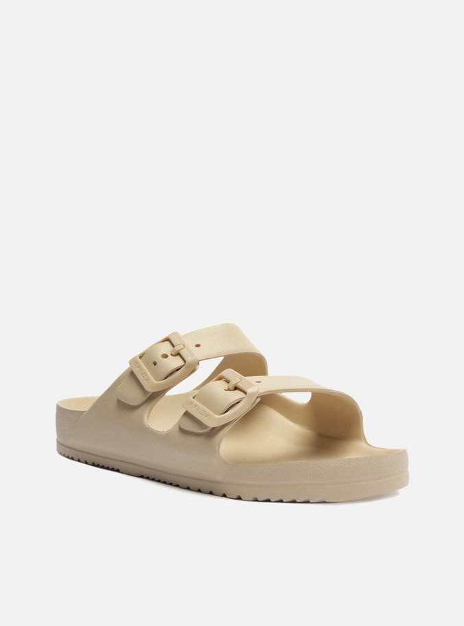 Slide Off-White Flatform Tiras Brizza