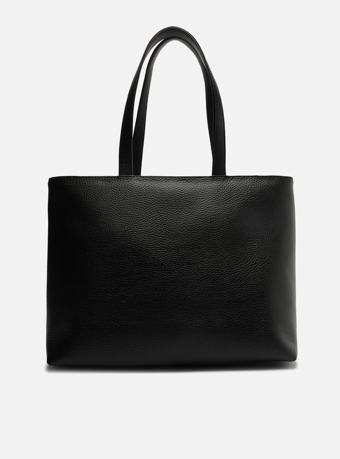 Bolsa Shopping Preta Grande Bolso Frontal