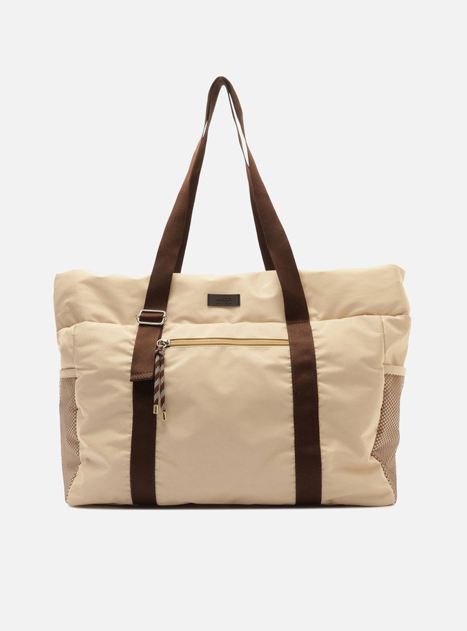 Bolsa Shopping Nude Grande Matelassê Brizza