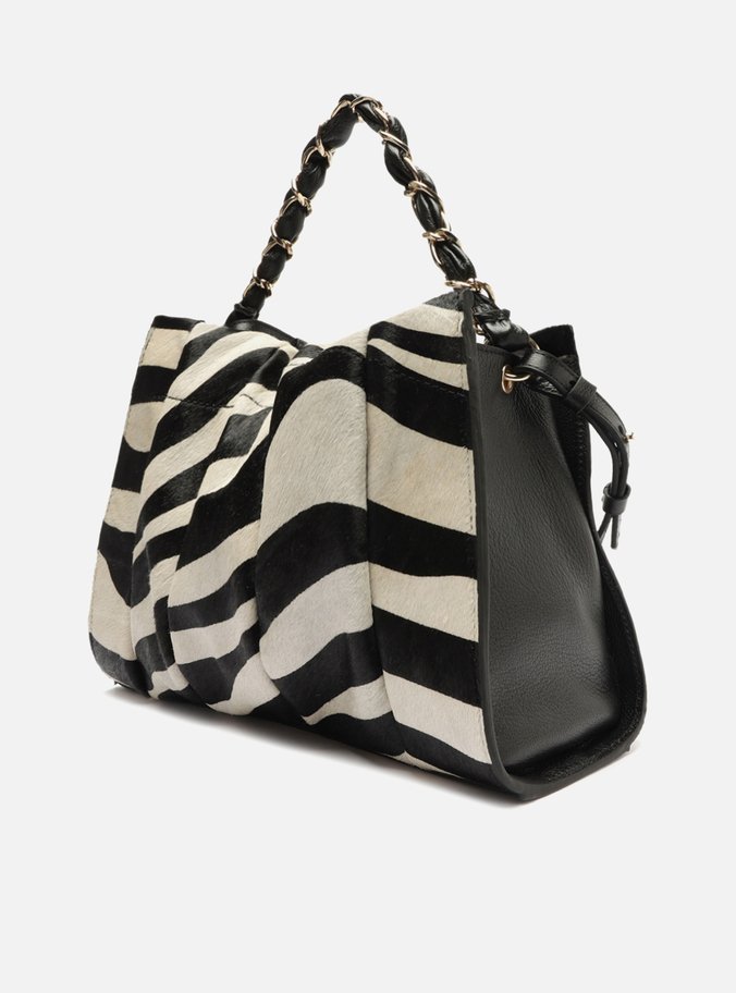 Bolsa Tote Animal Print Zebra Milano Grande