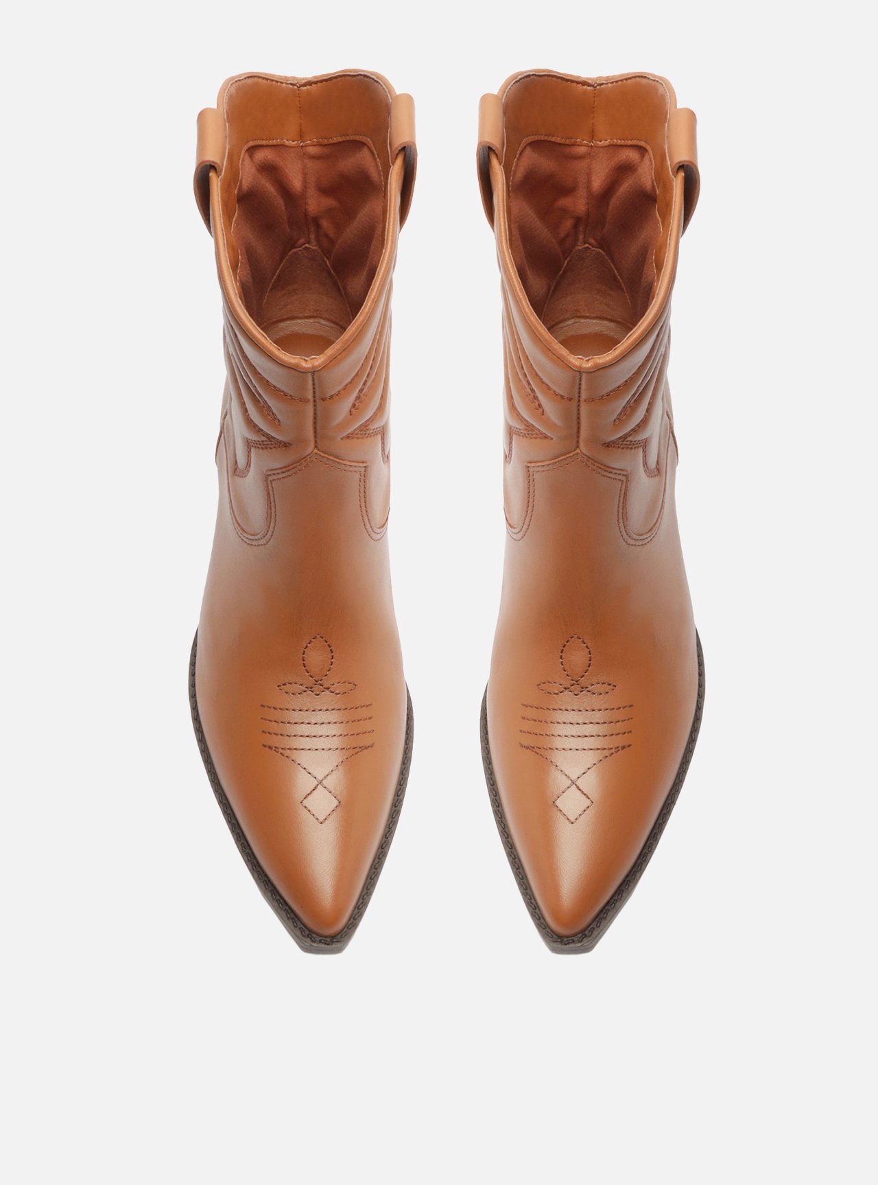 Bota Marrom Cano Curto Western Easy — foto 5