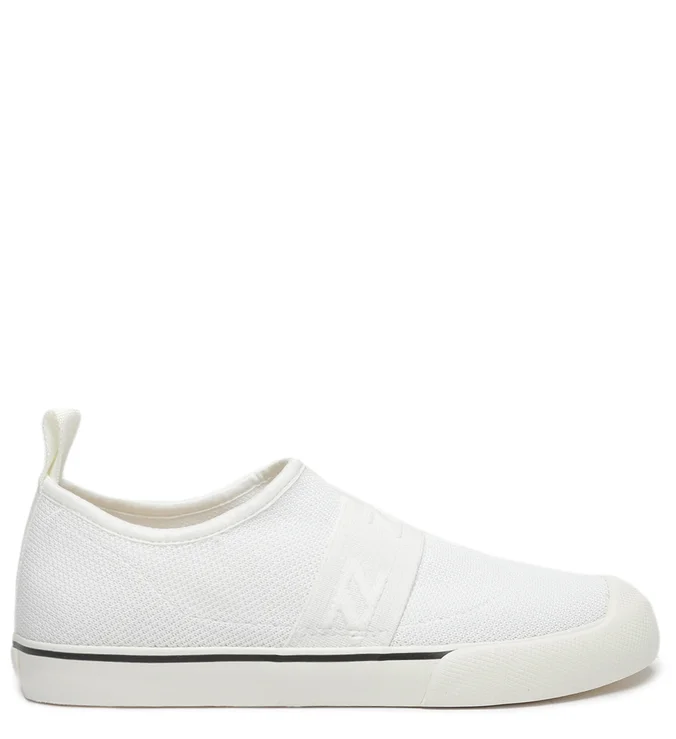 Tênis Slip On Branco Elástico Arezzo
