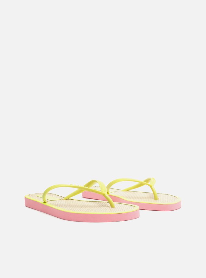 Chinelo de Dedo Multicolorido Bico Redondo Essential Brizza