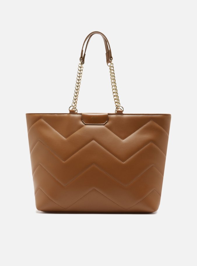 Bolsa Shopping Marrom Grande