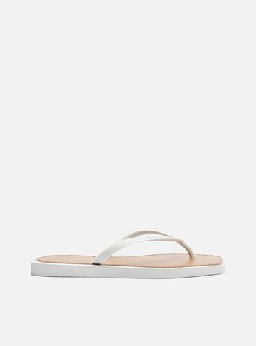 Chinelo de Dedo Branco Square Recouro Brizza