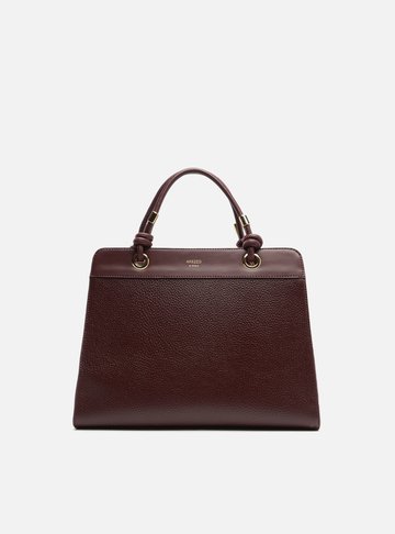 Bolsa Tote Marrom Média Enrolados