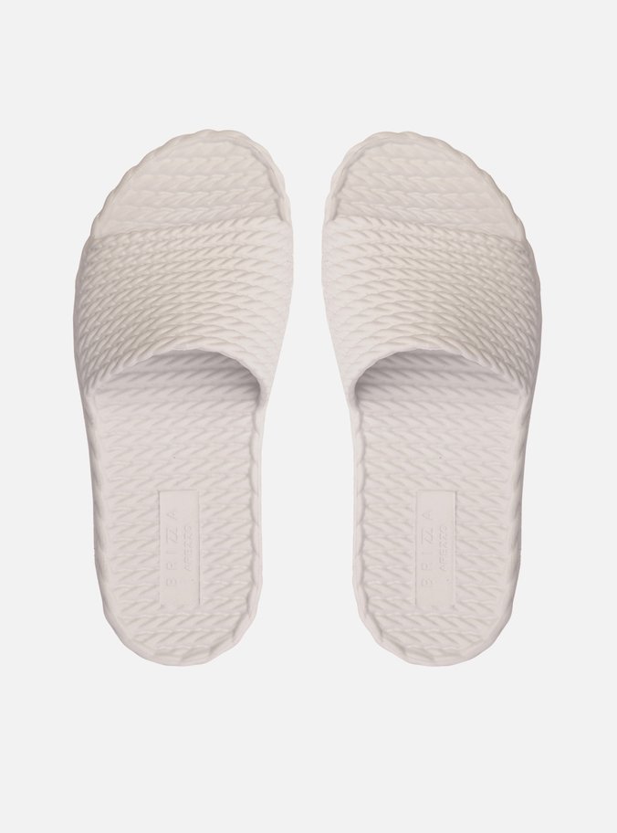Chinelo Slide Branco Marrocos Brizza