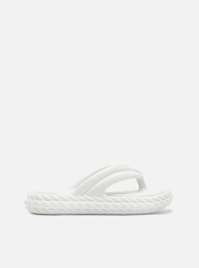 Sandália Branca Flatform Marrocos Bold