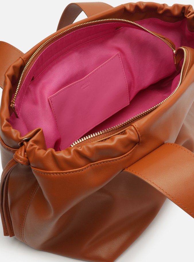 Bolsa Shopping Marrom Grande