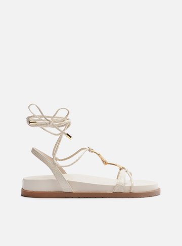 Sandália Papete Off-White Corrente Amarração