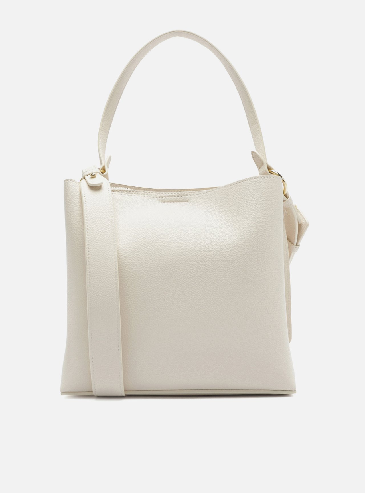 Bolsa Tote Off White Texturizada Grande Bag Charm — foto 3