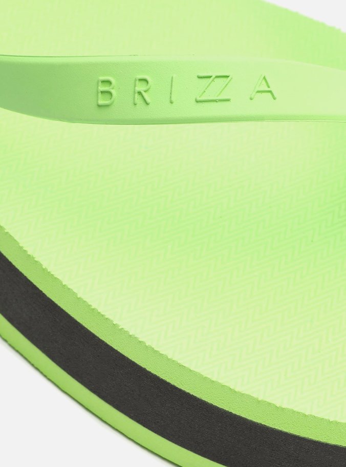 Chinelo de Dedo Verde Flatform Brizza
