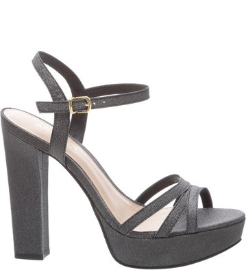 Sandália Meia Pata Glam Chumbo