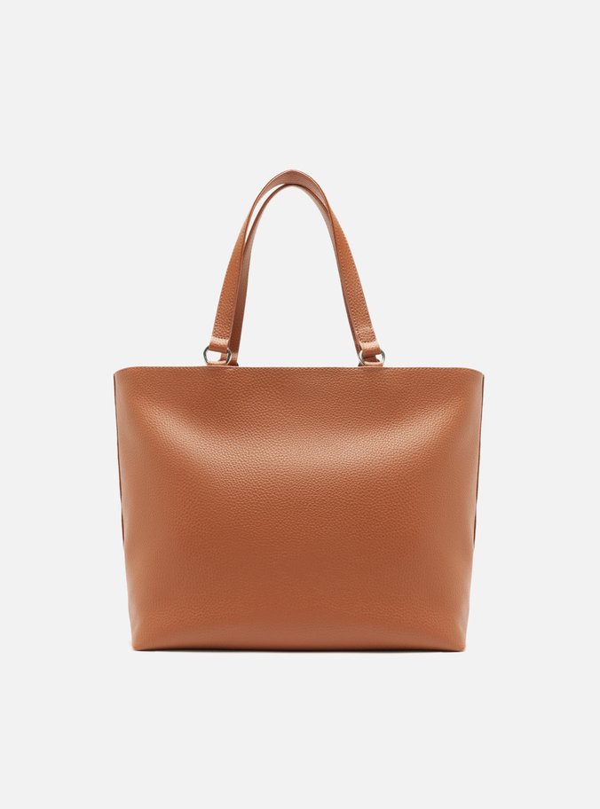 Bolsa Shopping Marrom Média