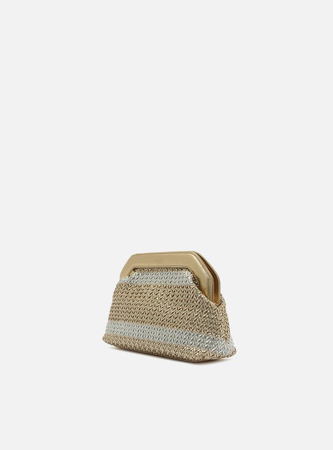 Clutch Metalizada Pequena Trama