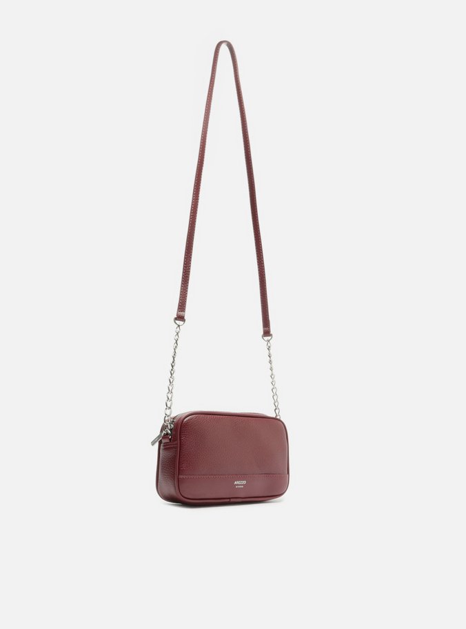 Bolsa Tiracolo Vermelha Pequena Corrente Basic