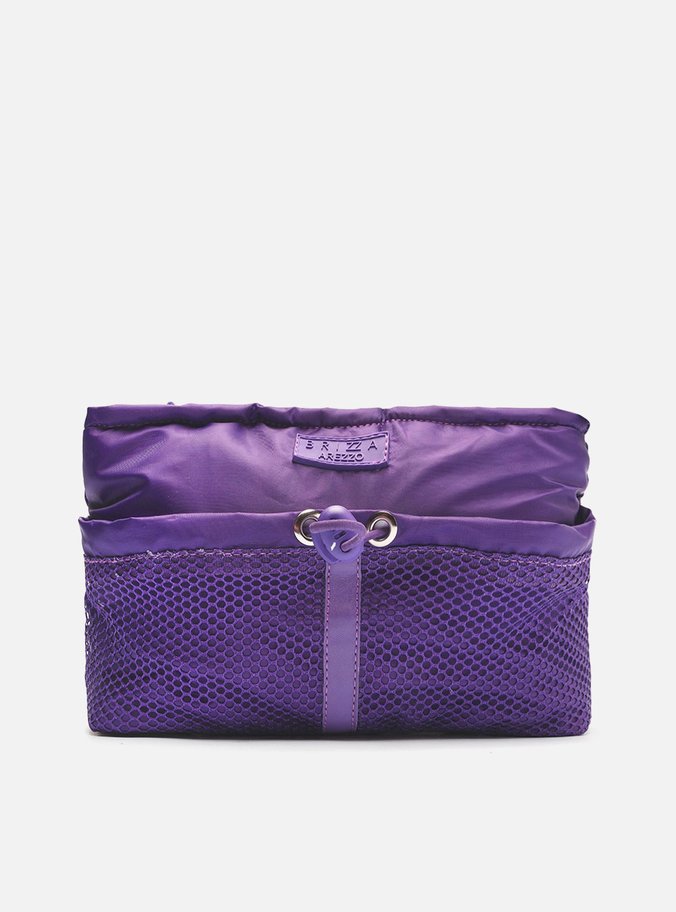 Bolsa Pequena de Nylon Roxa