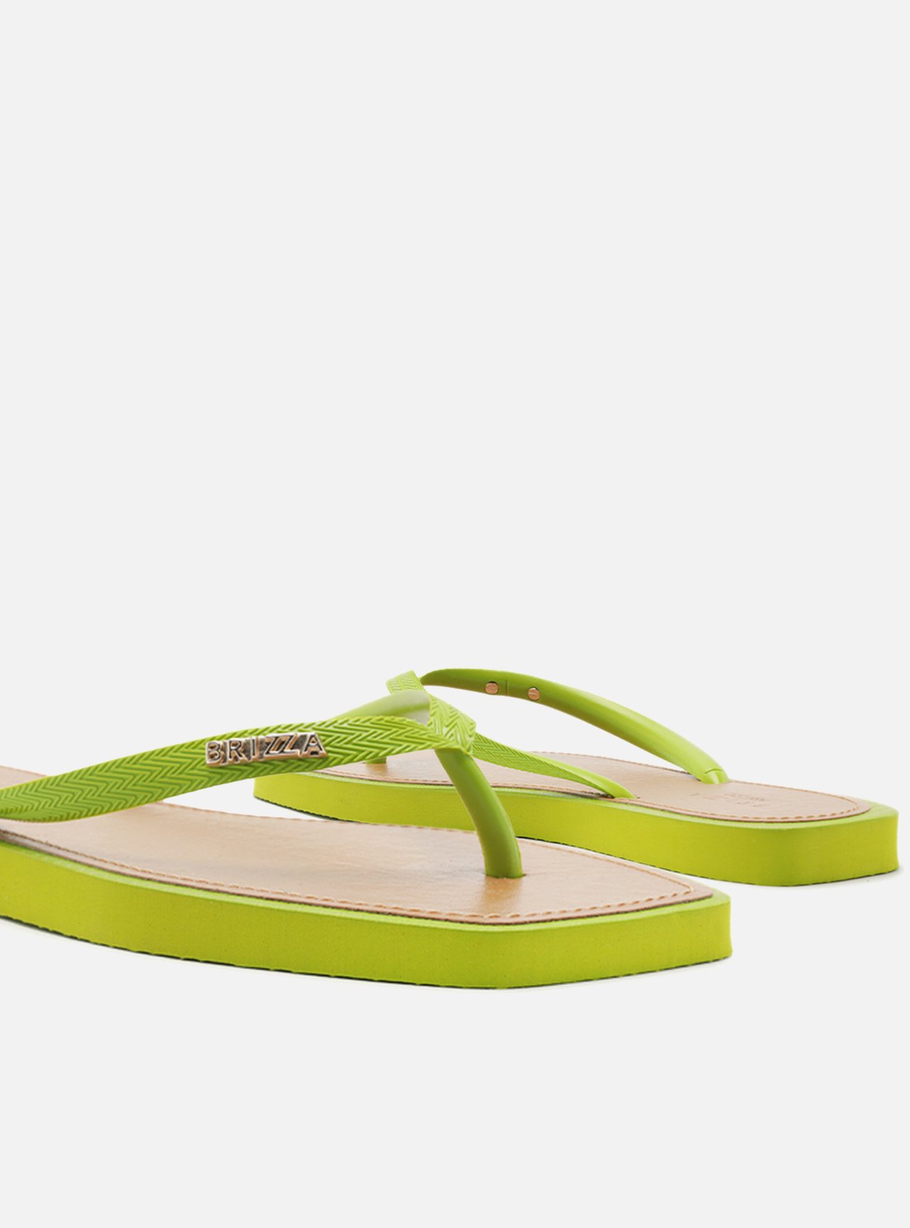 Chinelo de Dedo Verde Recouro Square Brizza — foto 4