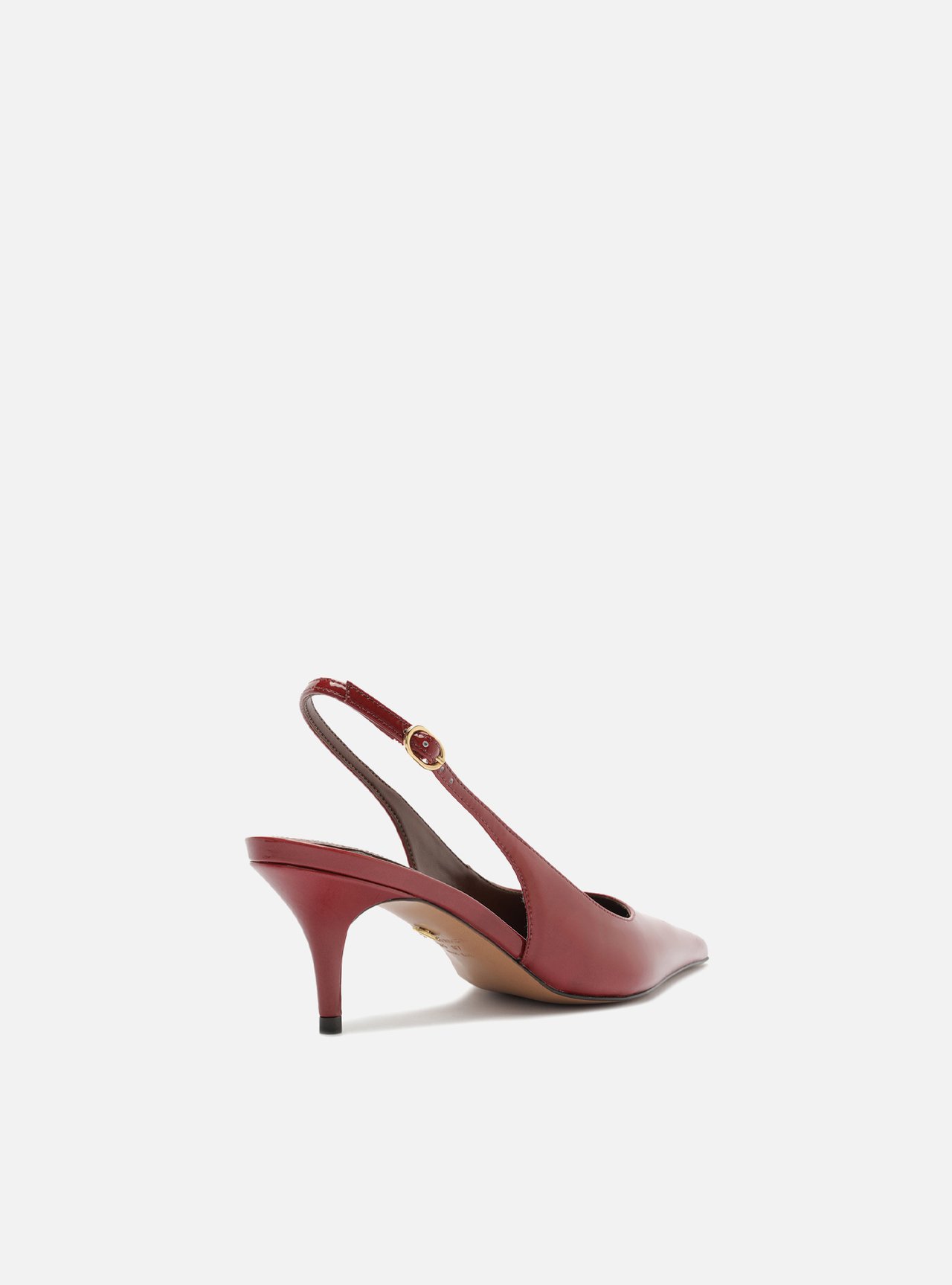 Scarpin Vermelho Salto Fino Slingback — foto 3