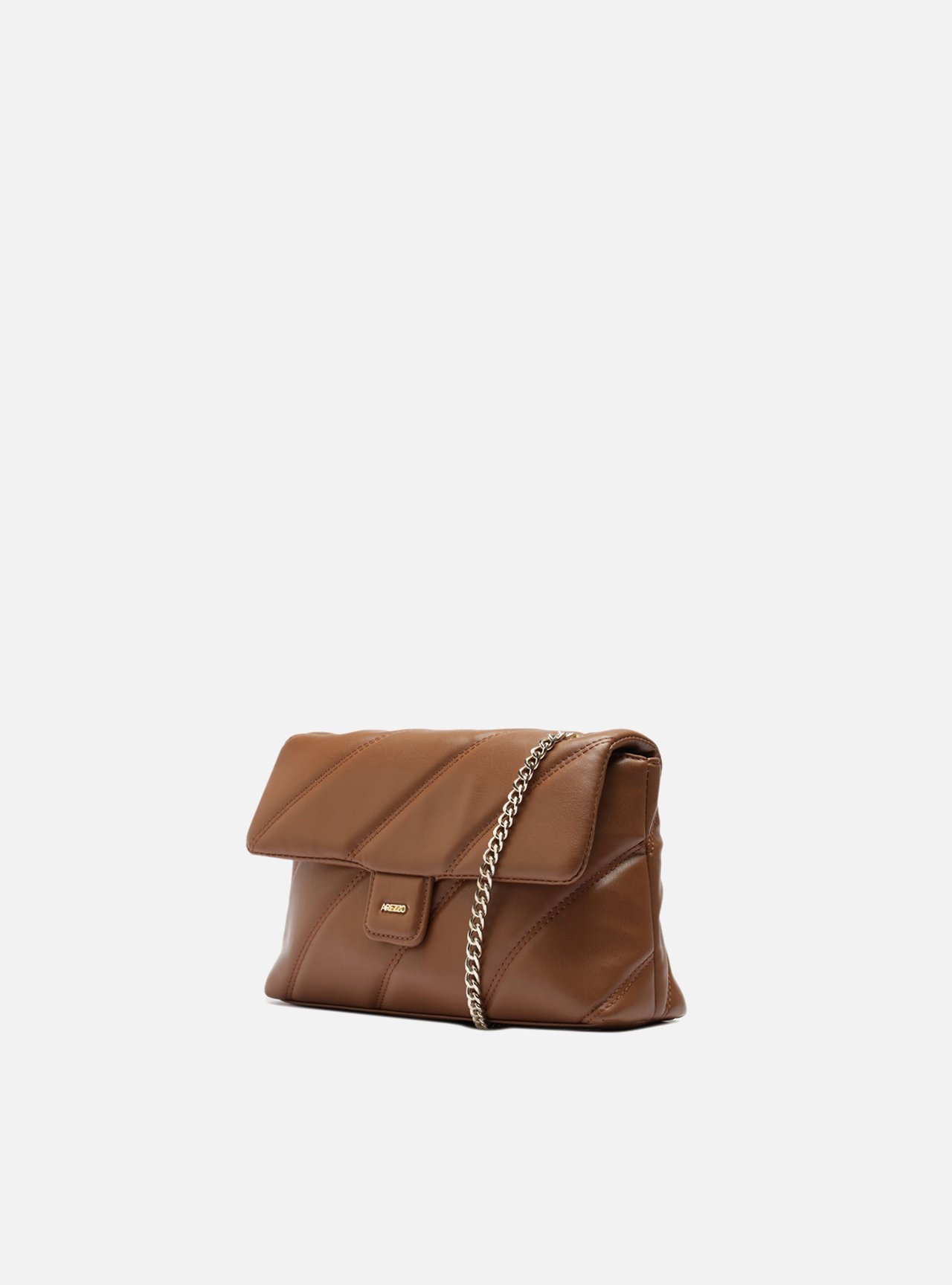 Bolsa Tiracolo Nude Pequena Matelassê Corrente — foto 2