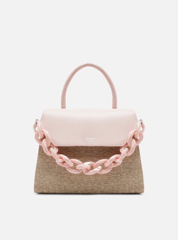 Bolsa Satchel Rosa Iara Média