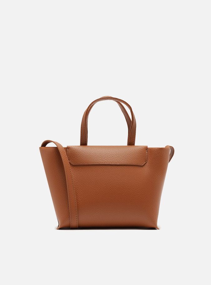 Bolsa Tiracolo Marrom Média
