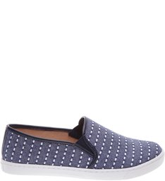 Tênis Slip On Pesponto Twilight
