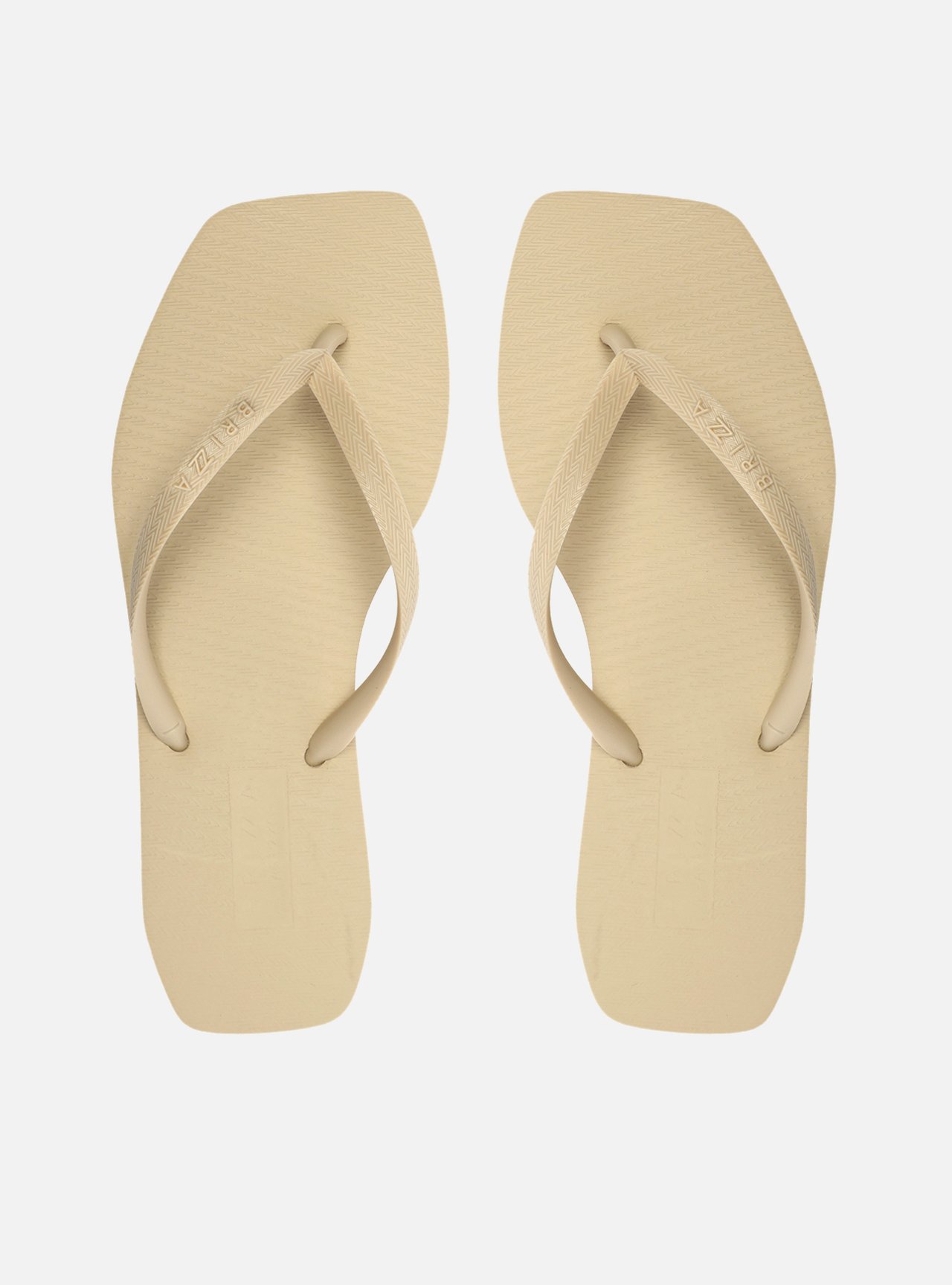 Chinelo de Dedo Off-White Básico Square Brizza — foto 1