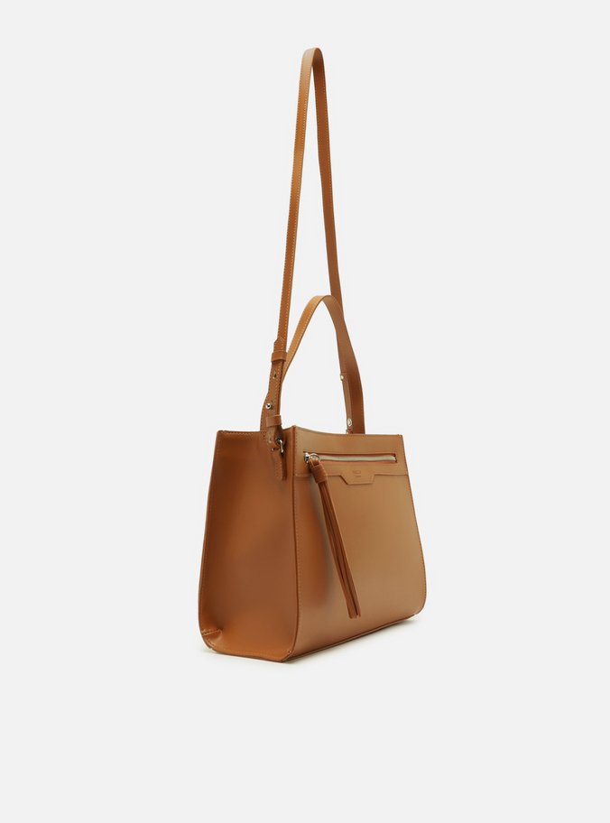 Bolsa Tote Marrom Pietra Média