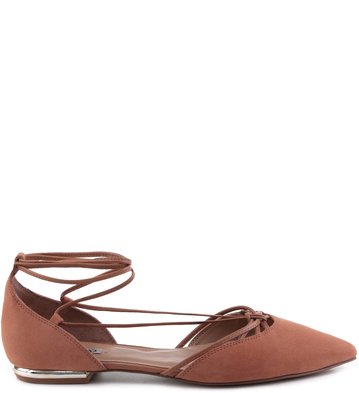 Sapatilha Amarrações Blush
