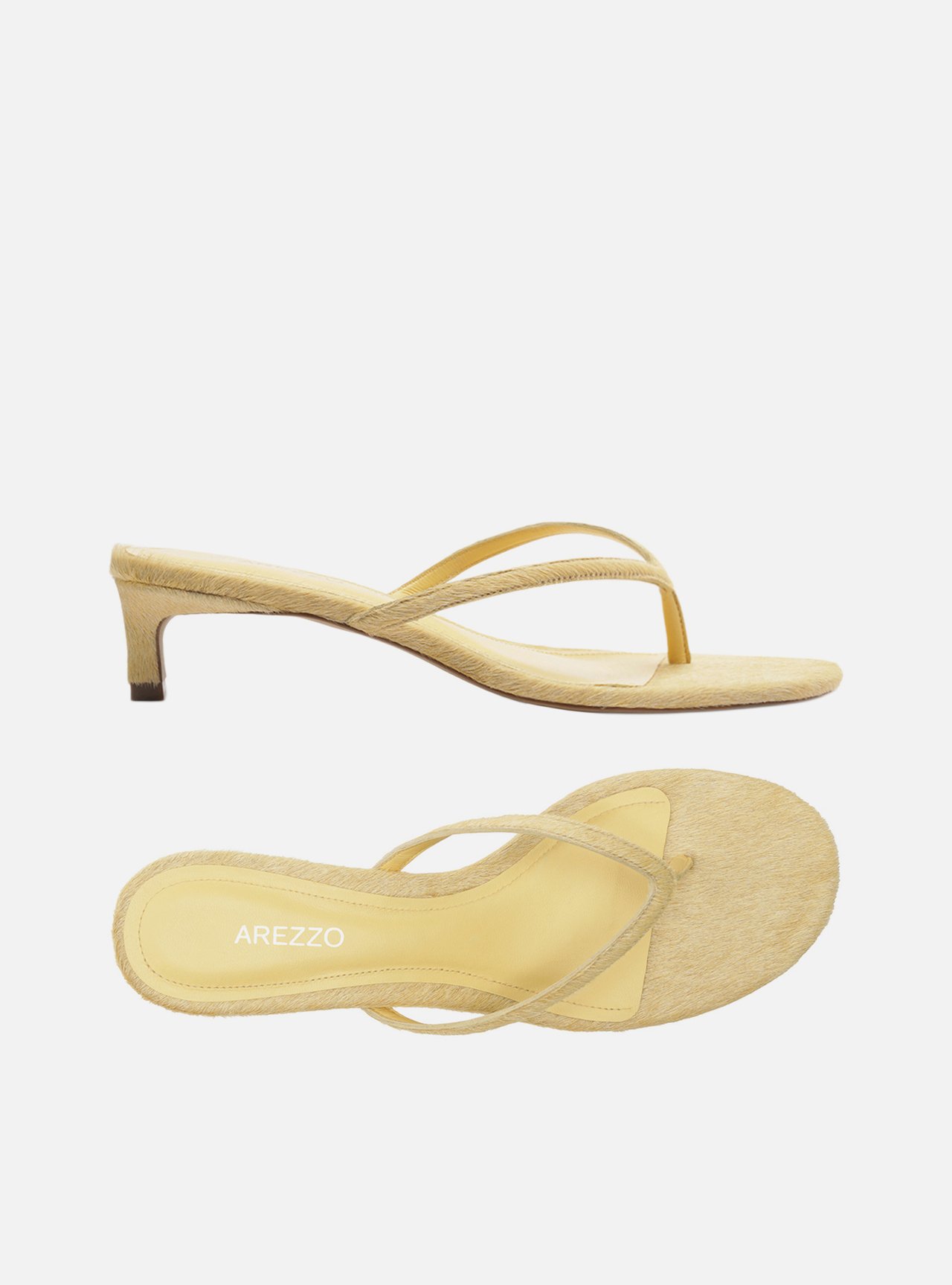 Tamanco Preto/Amarelo Salto Fino Pelo Zebra — foto 5