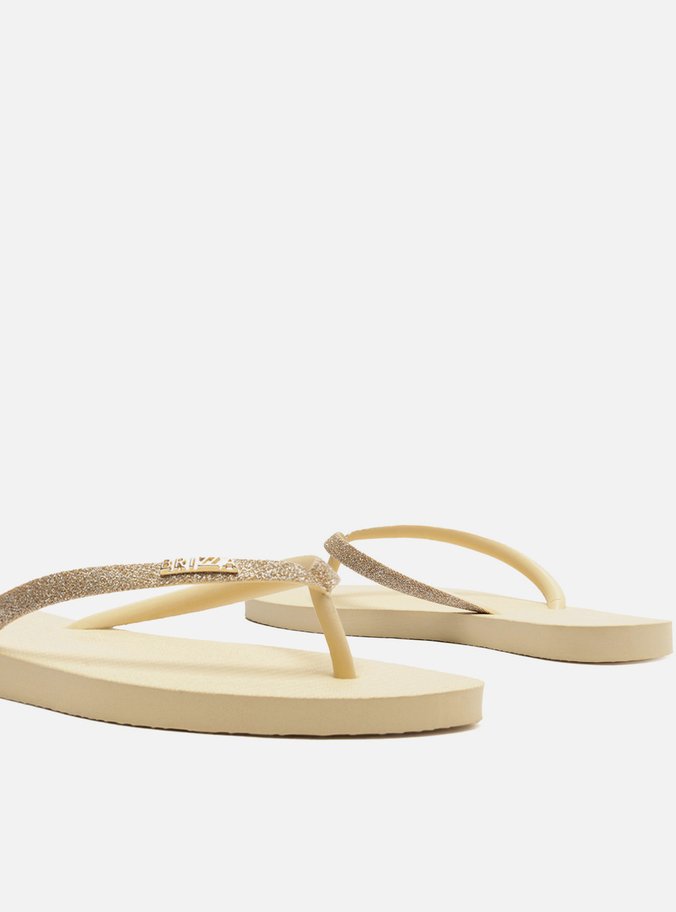 Chinelo Off-White Brizza Strass