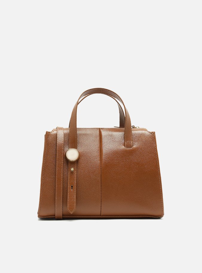 Bolsa Tote Marrom Média