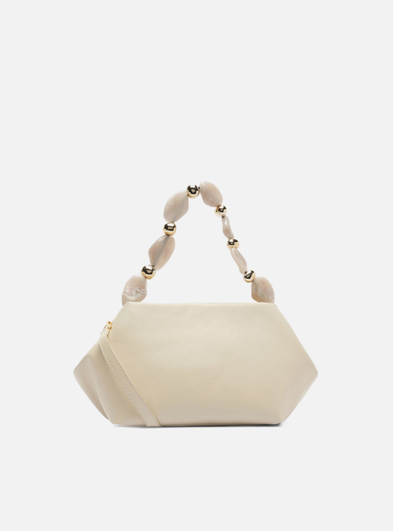 Bolsa Tote Off White Média Alça Pedras — foto 3